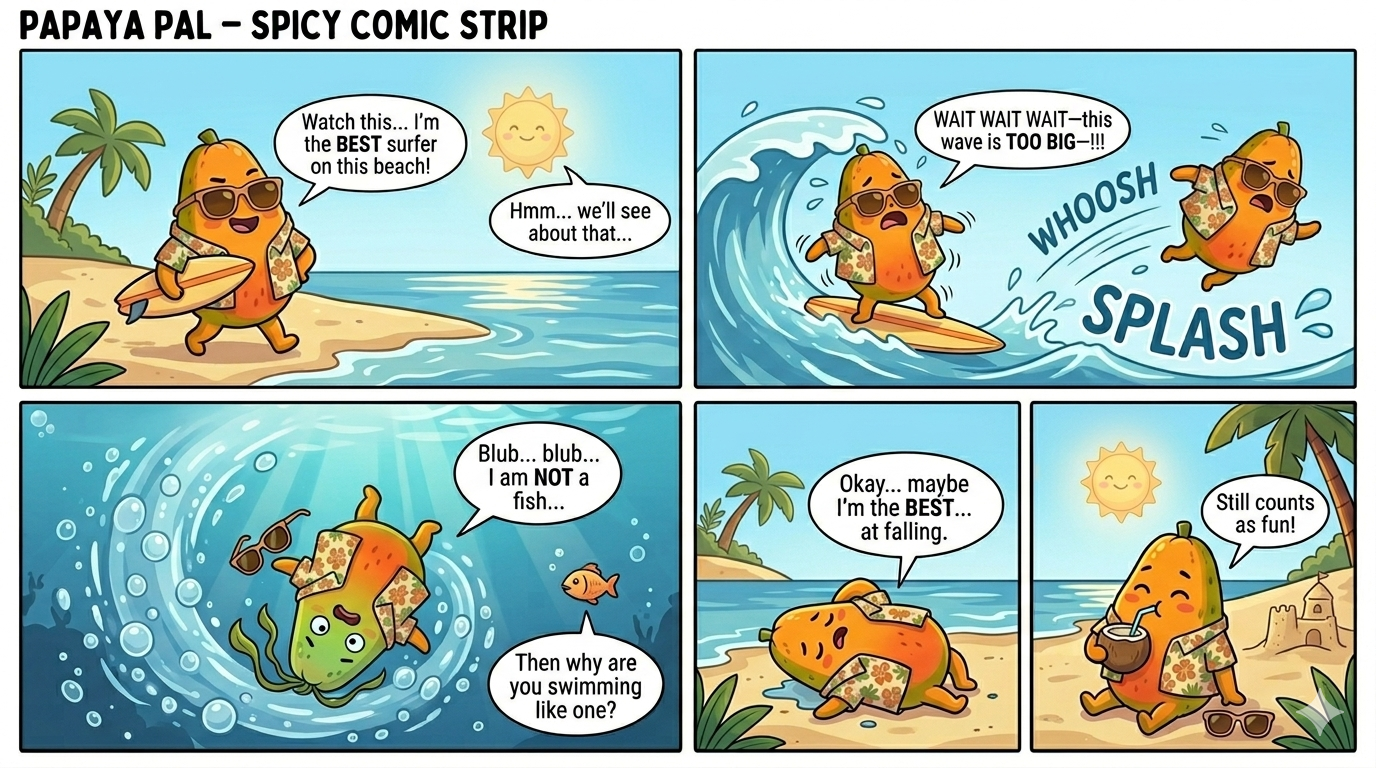 Papaya comic