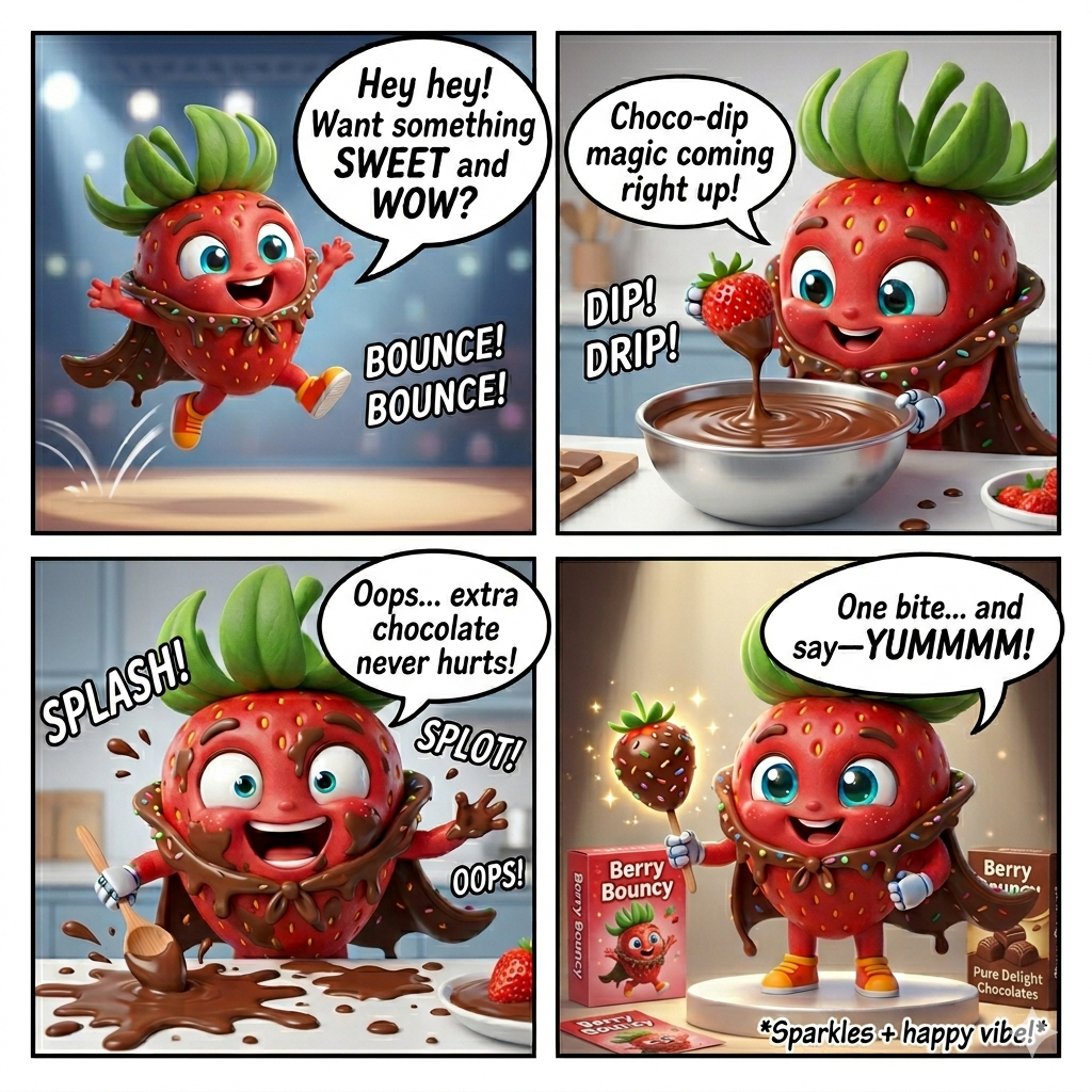 Strawberry comic